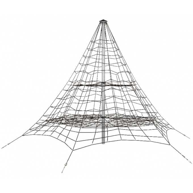 Изображение товара «Пирамида из армированного каната 5,5 м»